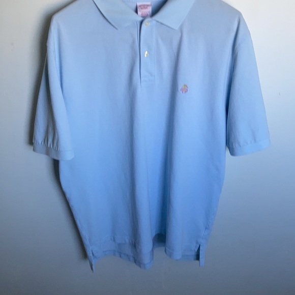 Brooks Brothers light blue short sleeve men’s size XL - Picture 2 of 3